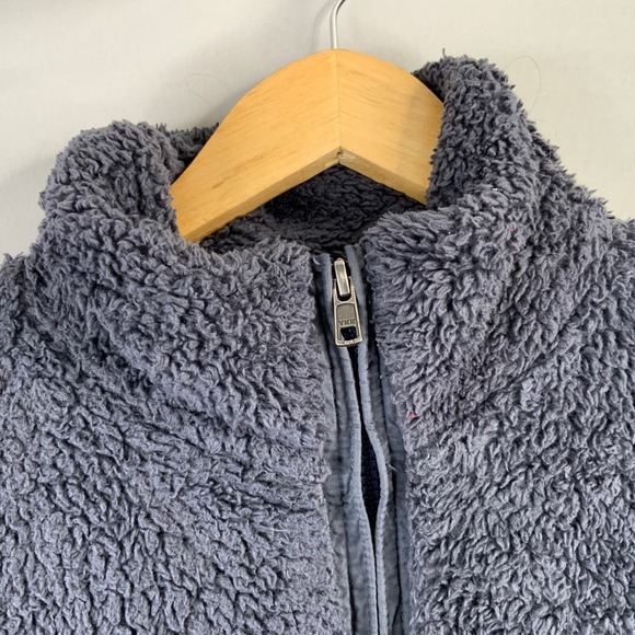 Patagonia Fleece Jacket Full Zip Gray Women's Medium Cozy Warm Outdoor - Picture 4 of 8